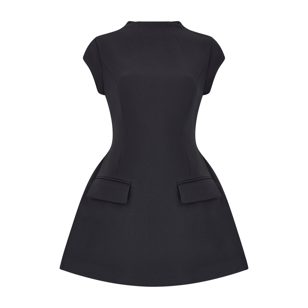 NWT - Odd Muse - The Ultimate Muse Cap Sleeve Mini Dress - Picture 3 of 6